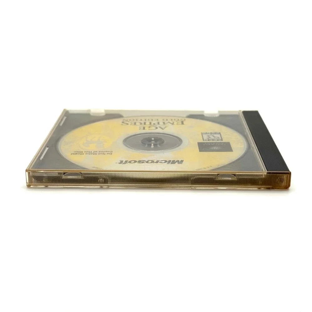 Age of Empires Gold Edition PC CD-ROM Game 1999 Microsoft Jewel Case